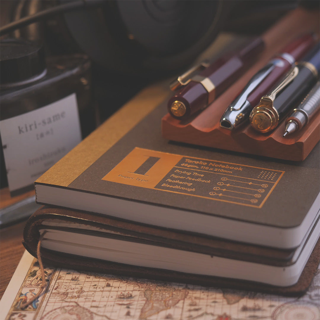 Taroko A5 Slim Notebook with Sanzen Tomoe / Travelers Notebook Regular Size High Page Count Notebook