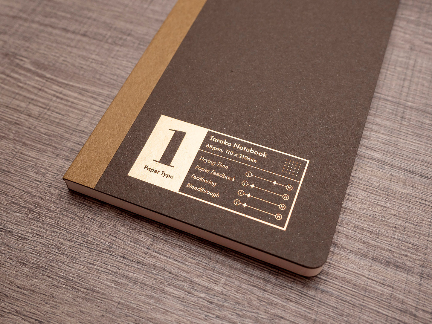 Taroko A5 Slim Notebook with Sanzen Tomoe / Travelers Notebook Regular Size High Page Count Notebook