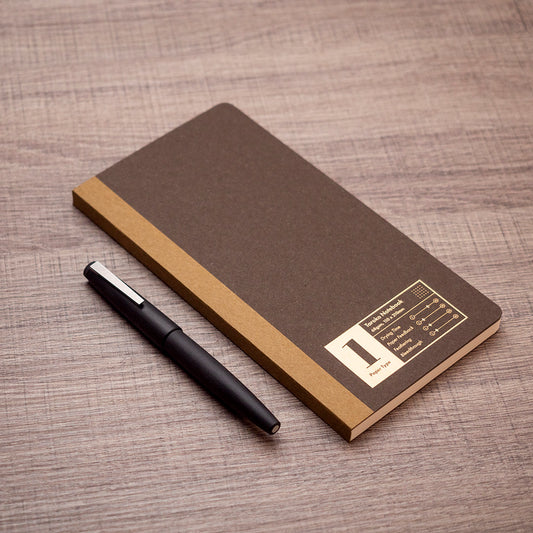 Taroko A5 Slim Notebook with Sanzen Tomoe / Travelers Notebook Regular Size High Page Count Notebook