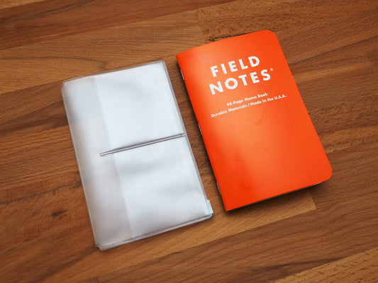 Plastic Card Holder / Zipper Case for Traveler's Notebook [Pocket Size]