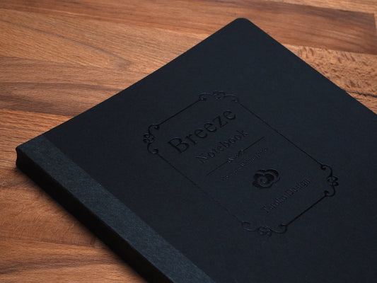 Breeze A5 Notebook with Tomoe River Paper Numbered Pages /WHITE